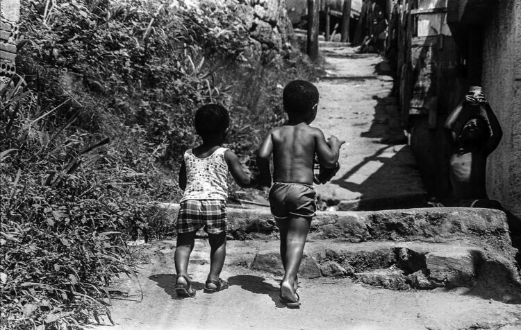 Retrato realizado no Morro do Salgueiro, onde Garcia morou / Foto: Januário Garcia