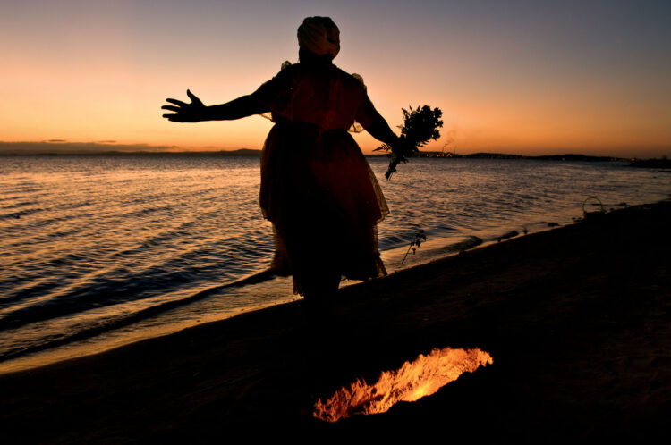 Mirian Fichtner usou flashes e lanternas, por isso ficou conhecida como “a moça da luz” Foto: Miriam Fichtner