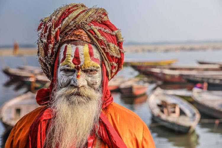 Varanasi – Homem Santo, da cidade mais sagrada de toda a India.