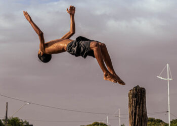 Salto Mortal no Rio Amazonas