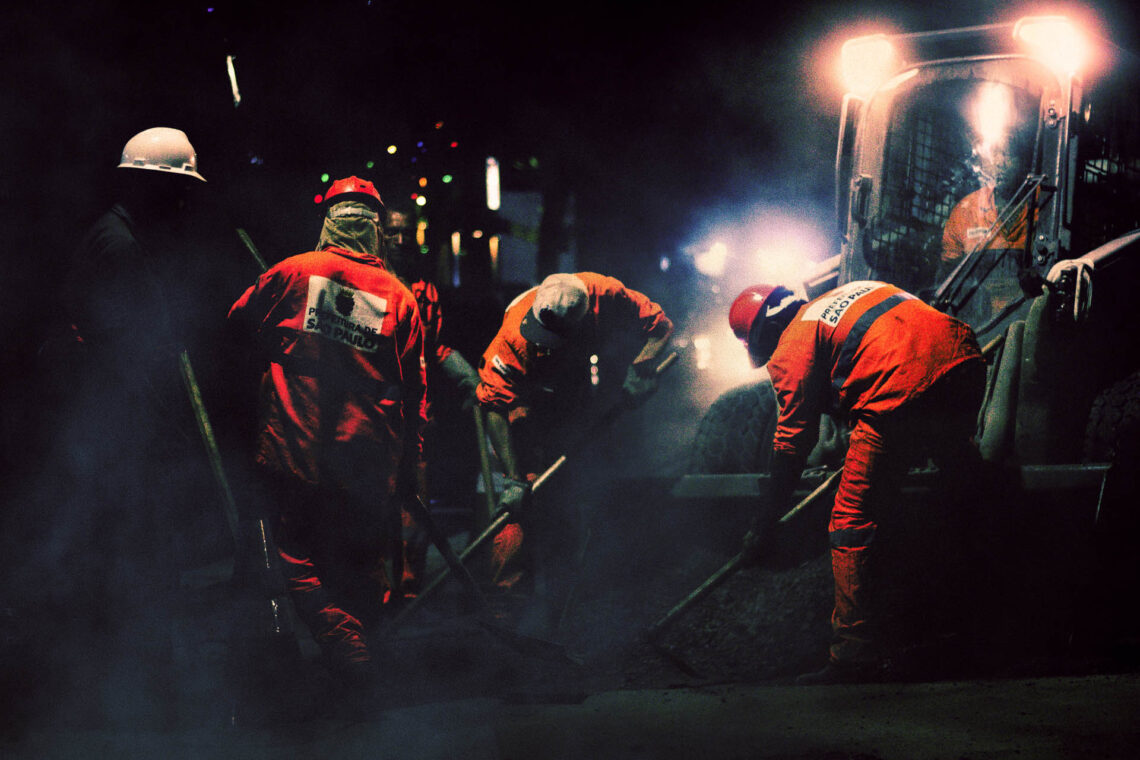 O barulho suado da madrugada