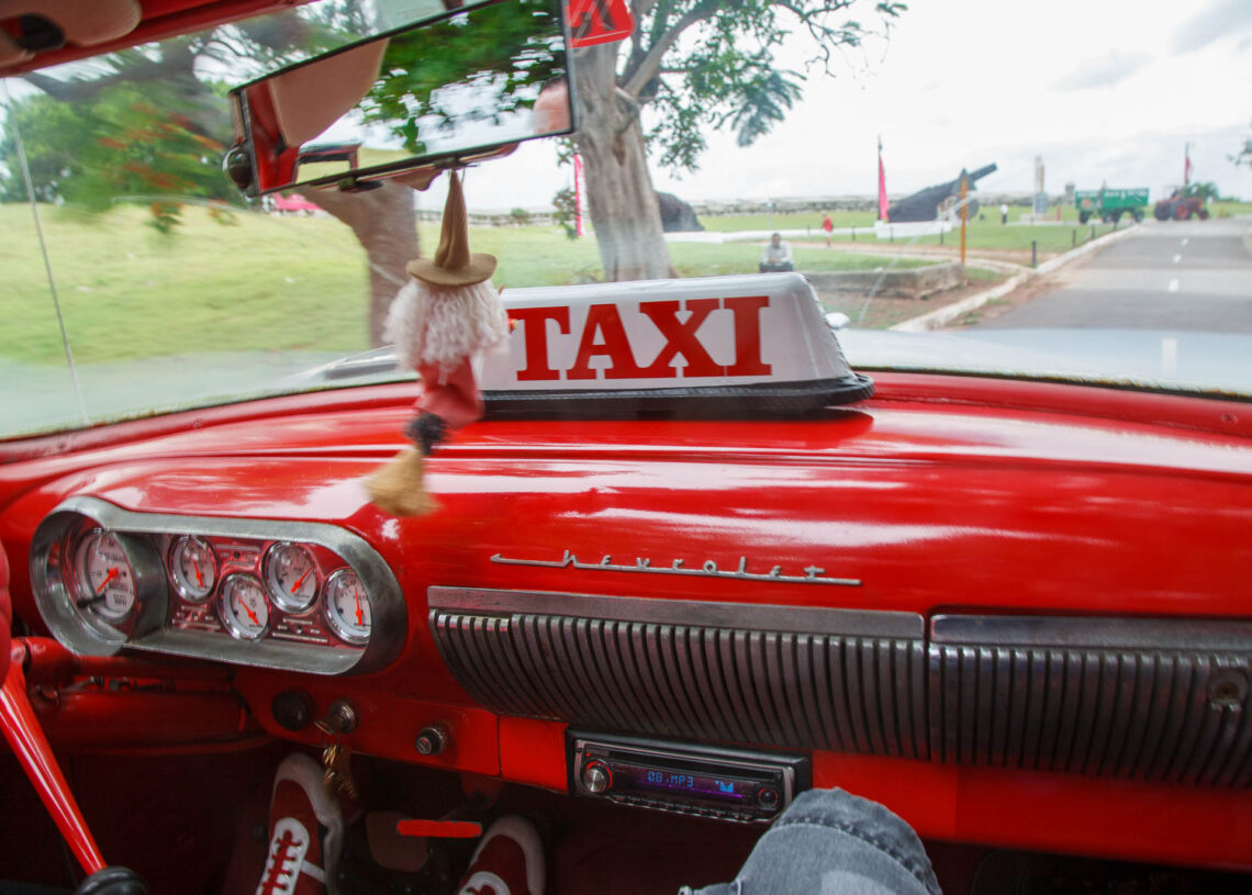 Táxi em Cuba