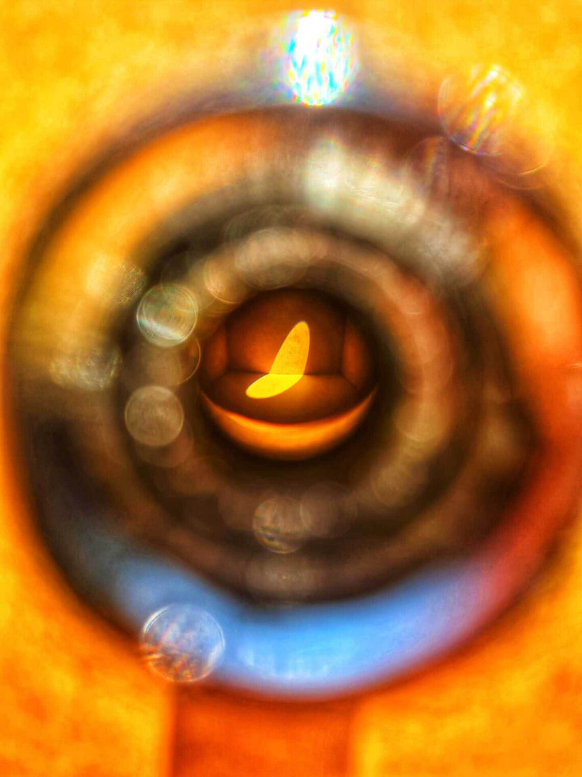 Por dentro do olho humano