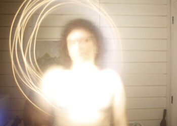 O brilho de um corpo nu