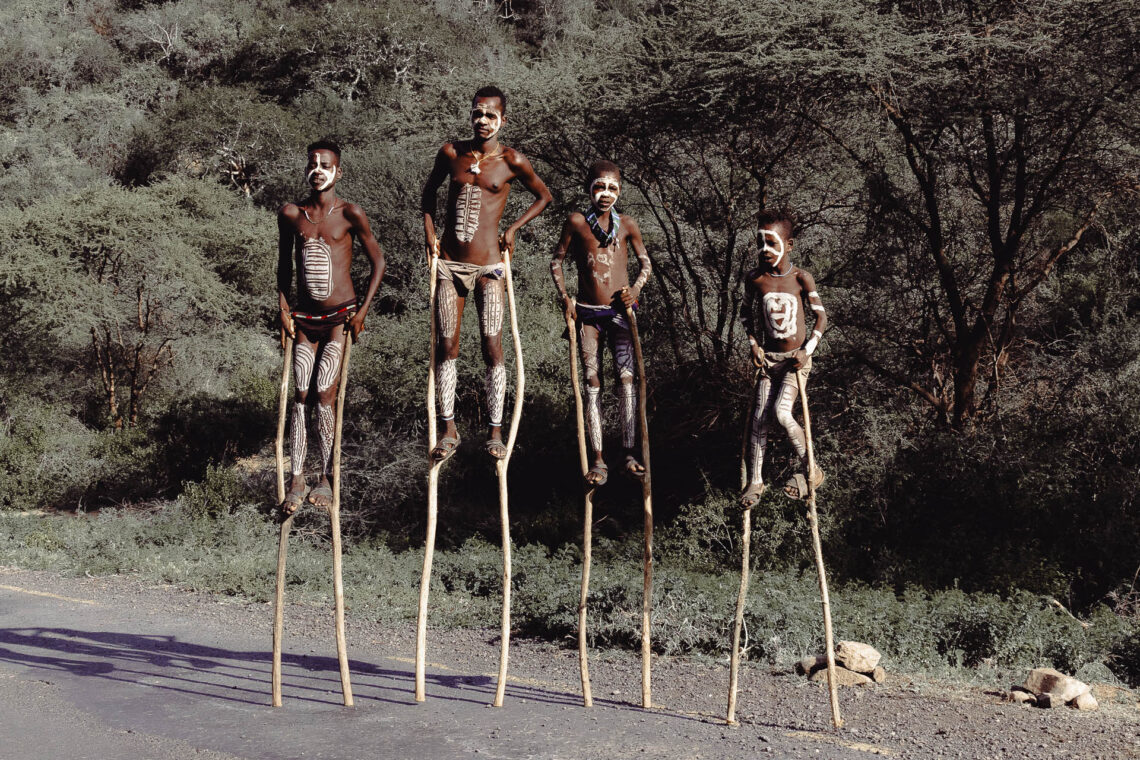 Os meninos do povo Bana, Etiópia