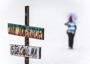 Vendedor que para, a onda leva