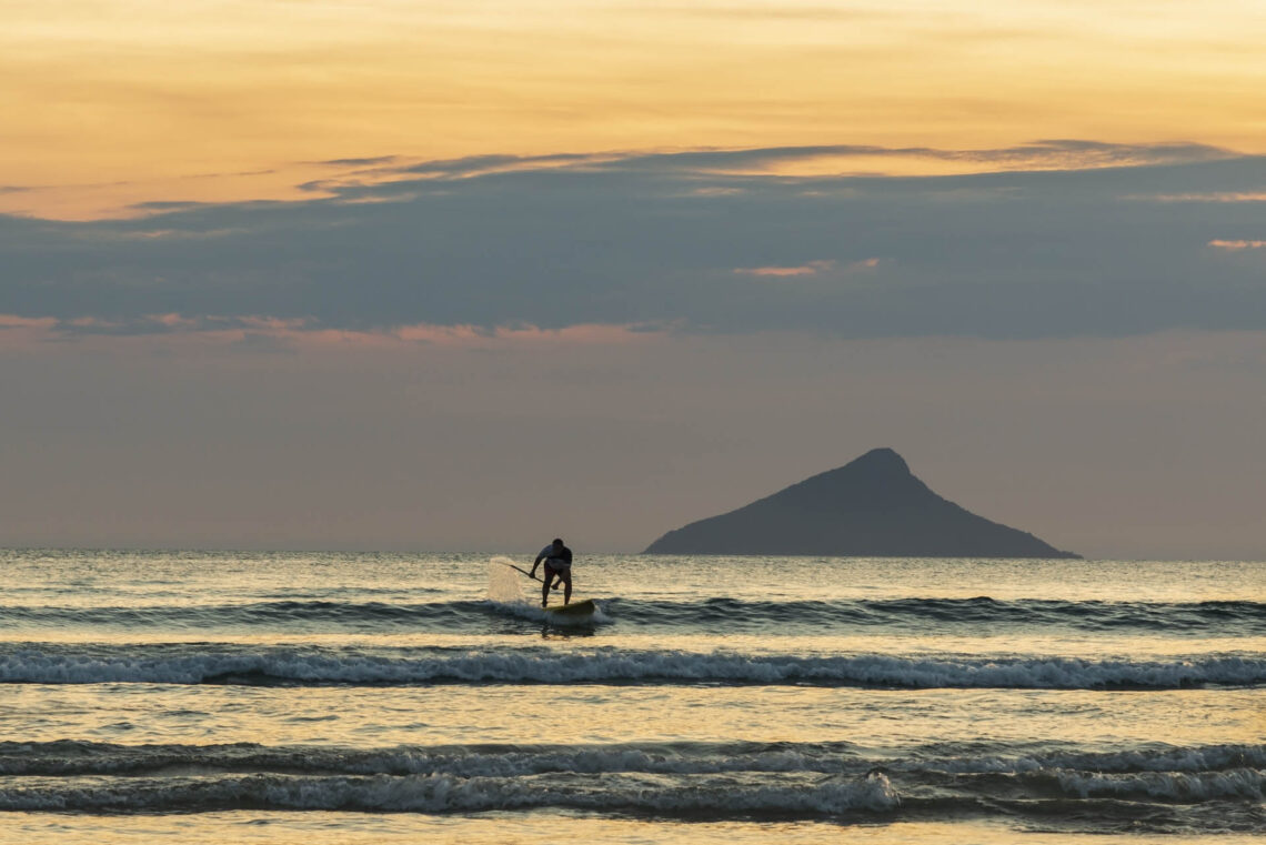 Standup ao Por do Sol