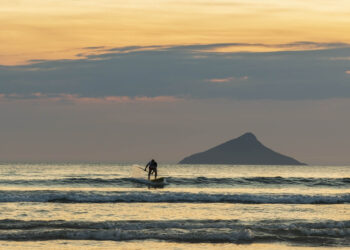Standup ao Por do Sol
