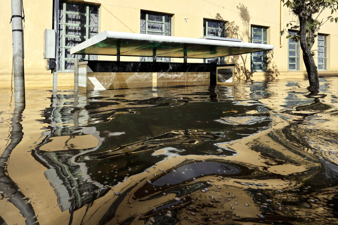 Enchente surreal