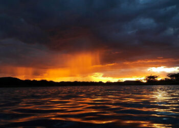 Um registro das chuvas em Soledade