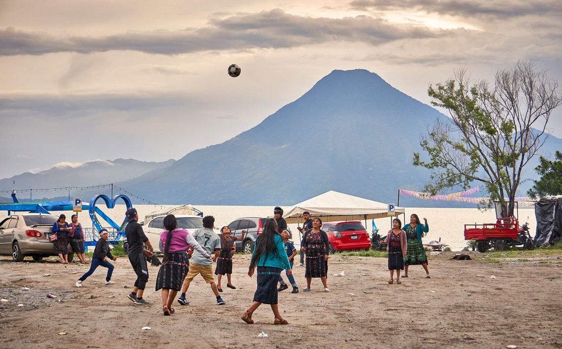 Futbol en panajachel