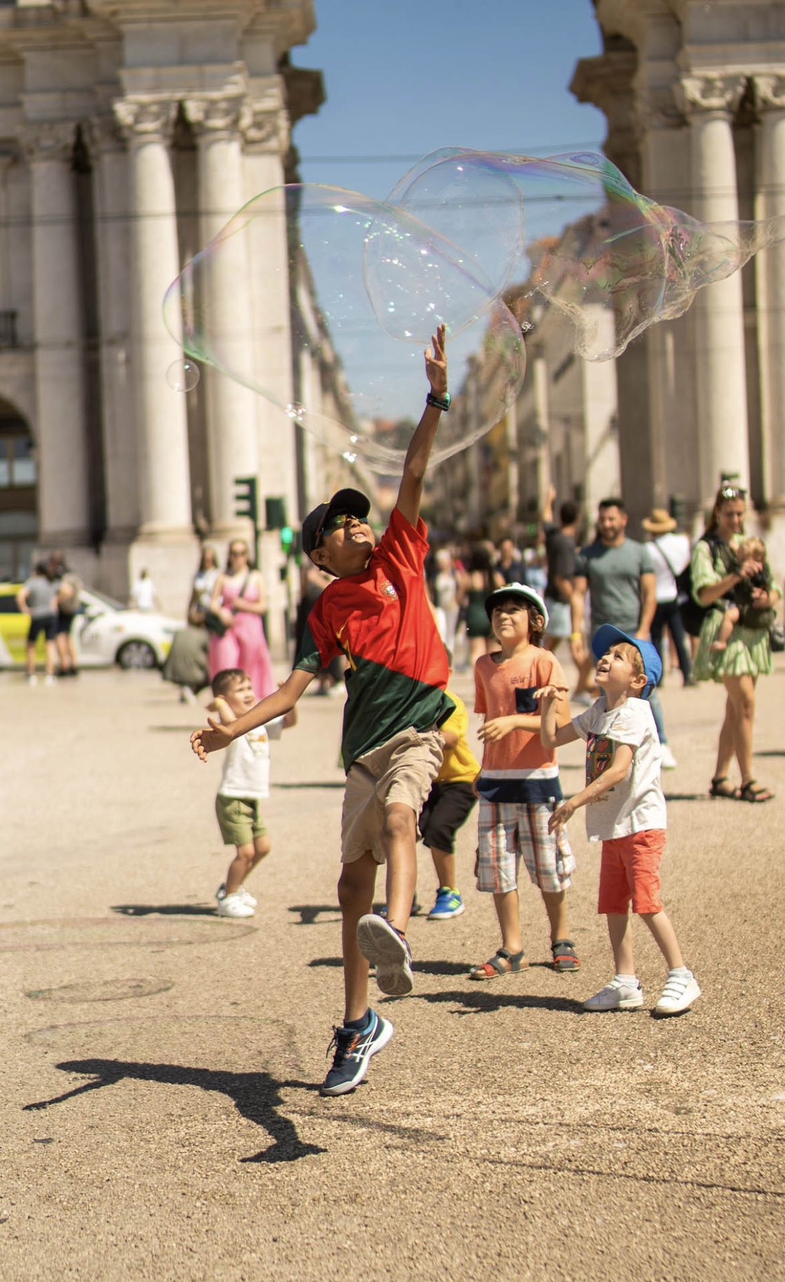 Leve como uma bolha!