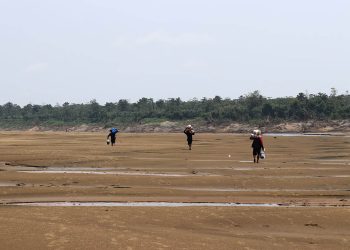 Estiagem no Rio Amazonas