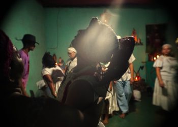 Quando o santo desce