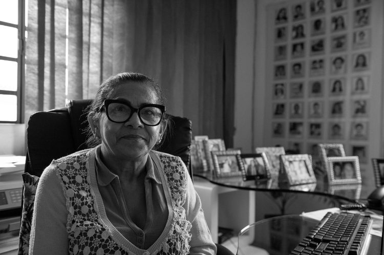 Ivanise Esperidião da Silva Santos, Fundadora do Movimento Mães da Sé e mãe de Fabiana Esperidião da Silva, desaparecida em 23/12/1995, aos 13 anos de idade.