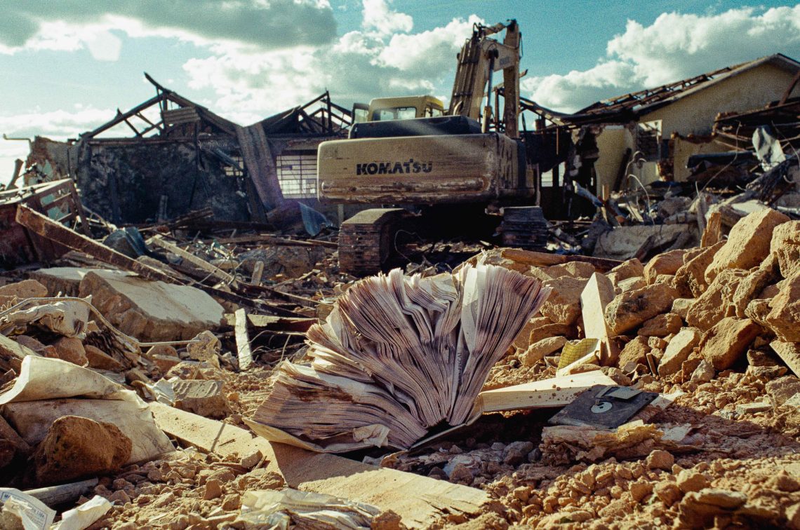 História destruída