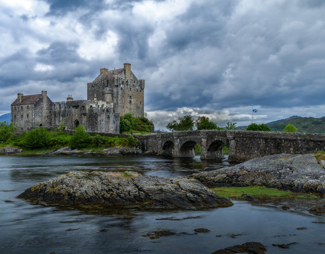 Castelo de Eilean Donan nas Terras Altas