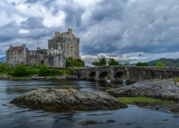 Castelo de Eilean Donan nas Terras Altas