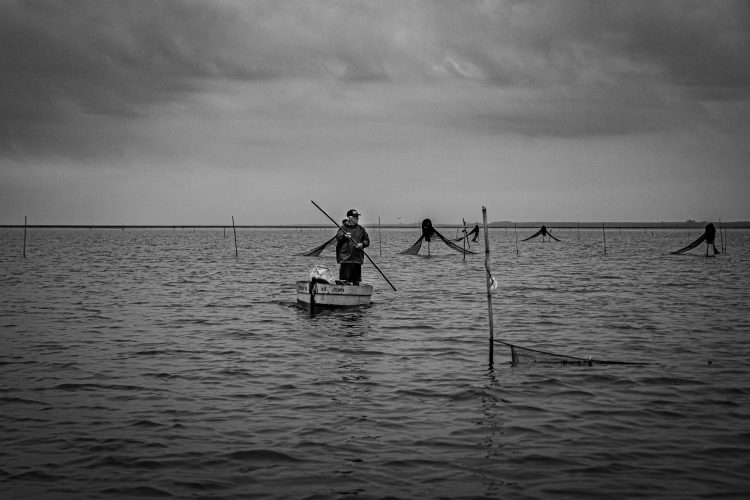 Esperança do Pescador
Caíco Esperança conduz o Pescador na Lagoa