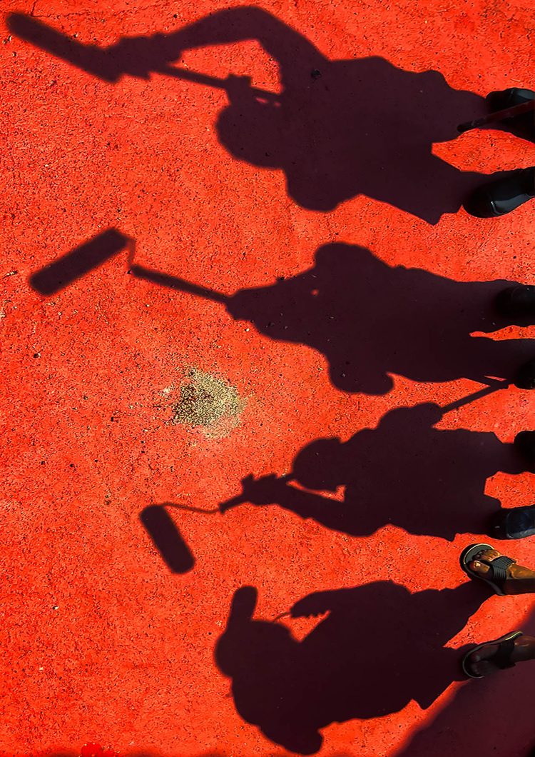 Pintores de uma nova vida Projeto social Rio de Janeiro 2024