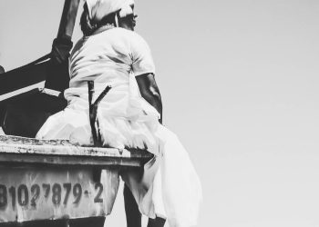 Baiana na Festa de Iemanjá