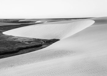 Lençóis Maranhenses em Preto e Branco
