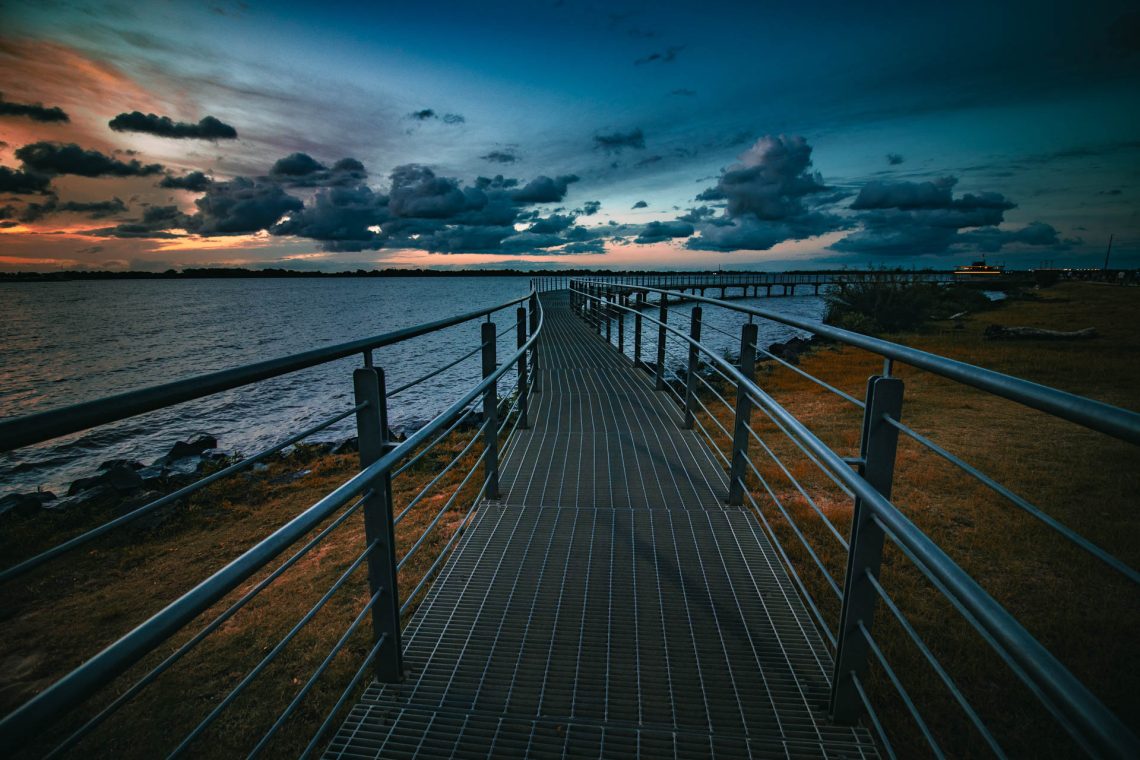 Entre nuvens e água