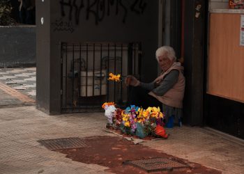 A vendedora de flores